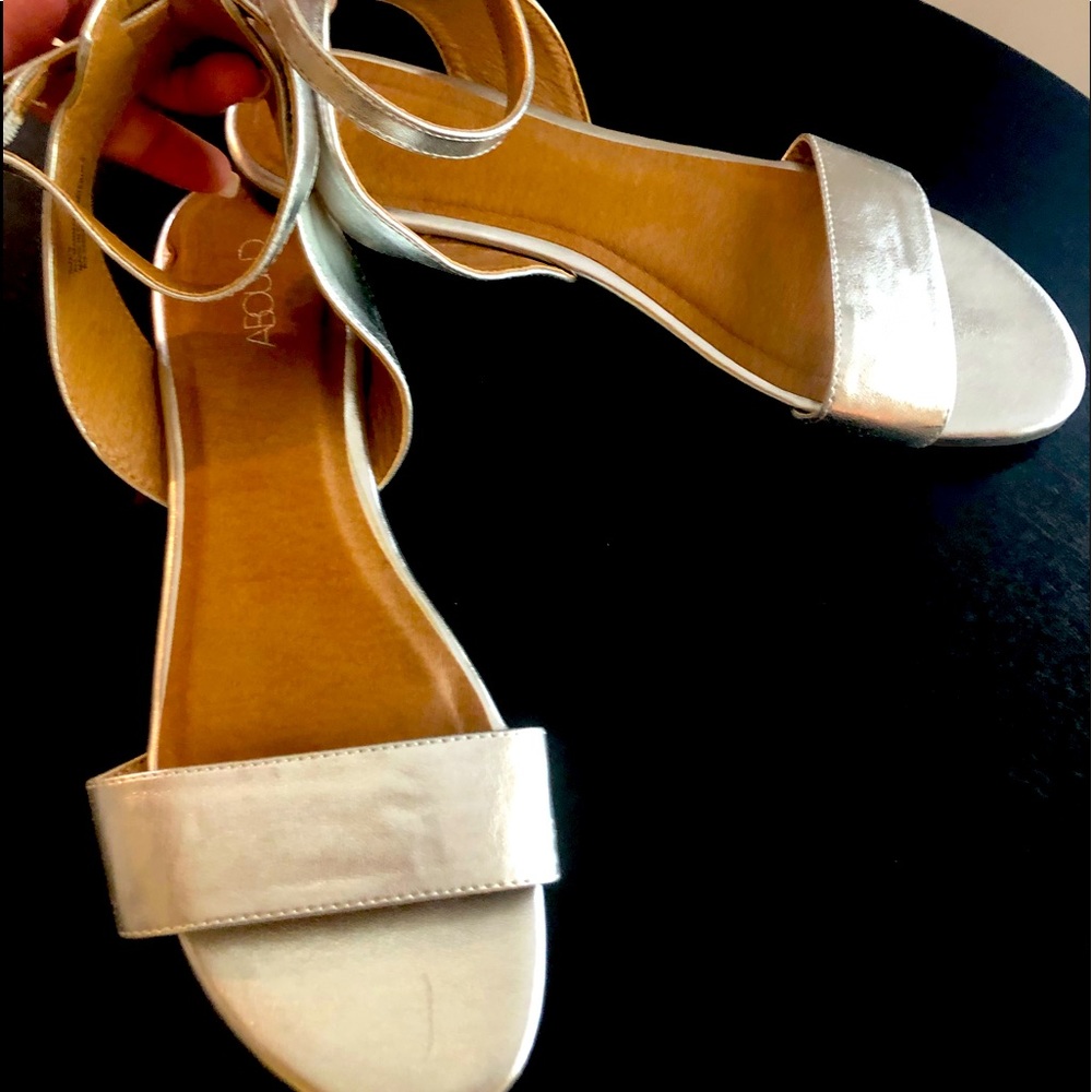Abound silver sandals